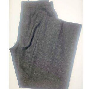 Kasper Ladie's dress slacks, Grey pinstripes in size 10p/ 32" waist